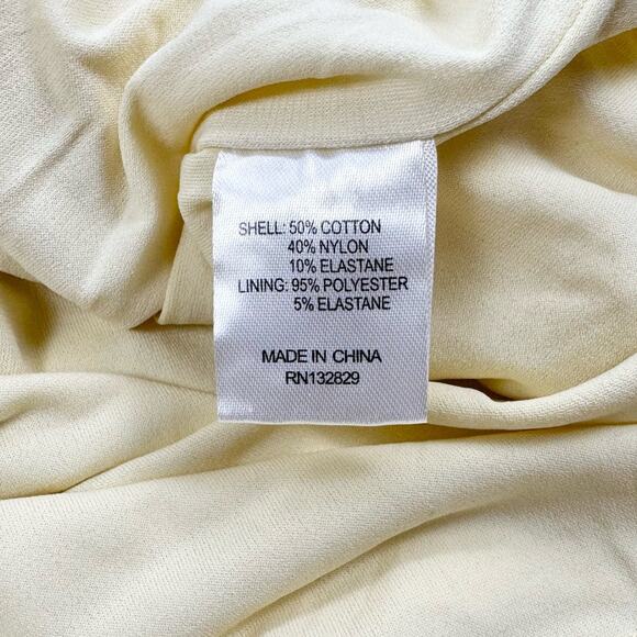 Revolve Lovers and Friends Womens Zoey Lace Midi Dress Large Ivory Cream - Picture 12 of 16